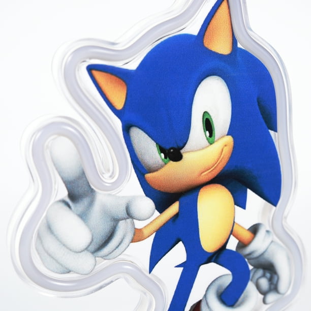 Sega Sonic The Hedgehog Neon Desk Lamp Novelty Light - Walmart