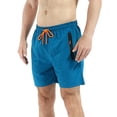 thumbnail image 1 of Pantalones cortos azules Pantalones de playa Bolsillo impermeable con cremallera Pantalones de surf para hombre Pantalones cortos transpirables, 1 of 5