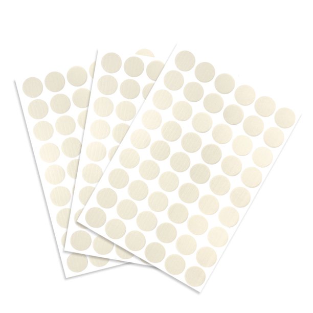 Selfadhesive Screw Hole Stickers,3 Sheet Selfadhesive Screw Covers