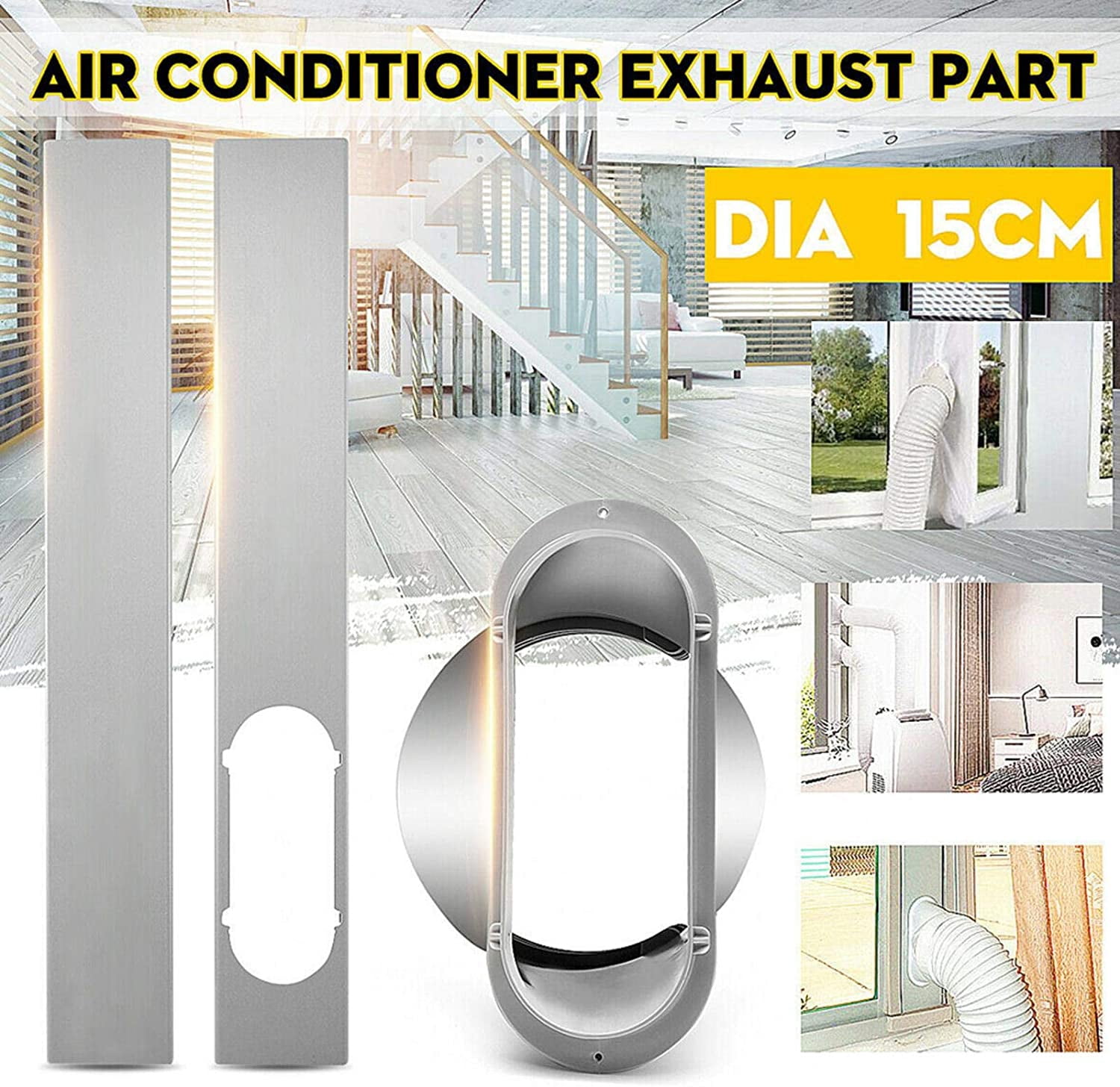 Sliding Glass Doors AC Vent Kit 