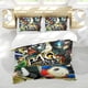thumbnail image 5 of Persona 4 Golden Conjunto de sábanas temático, trío de piezas, cómodo y amigable con la piel, diseño único, regalo de decoración para el hogar para familiares, amigos y fans, 90 cm * 190 cm, 5 of 6