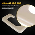 thumbnail image 6 of Center Console Cup Holder Replacement Pad Compatible with Ford F-250 F-350 F-450 1999-2010 Beige, 6 of 8