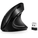 thumbnail image 1 of Ratón Ergonómico Inalámbrico Recargable 2.4 Ghz 3 DPI Negro BLOOSOM, 1 of 4