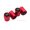 Red, variant on Hex Black Ford Logo Emblem Car Wheels Tire Air Valve Caps Stem Dust Cover Sport