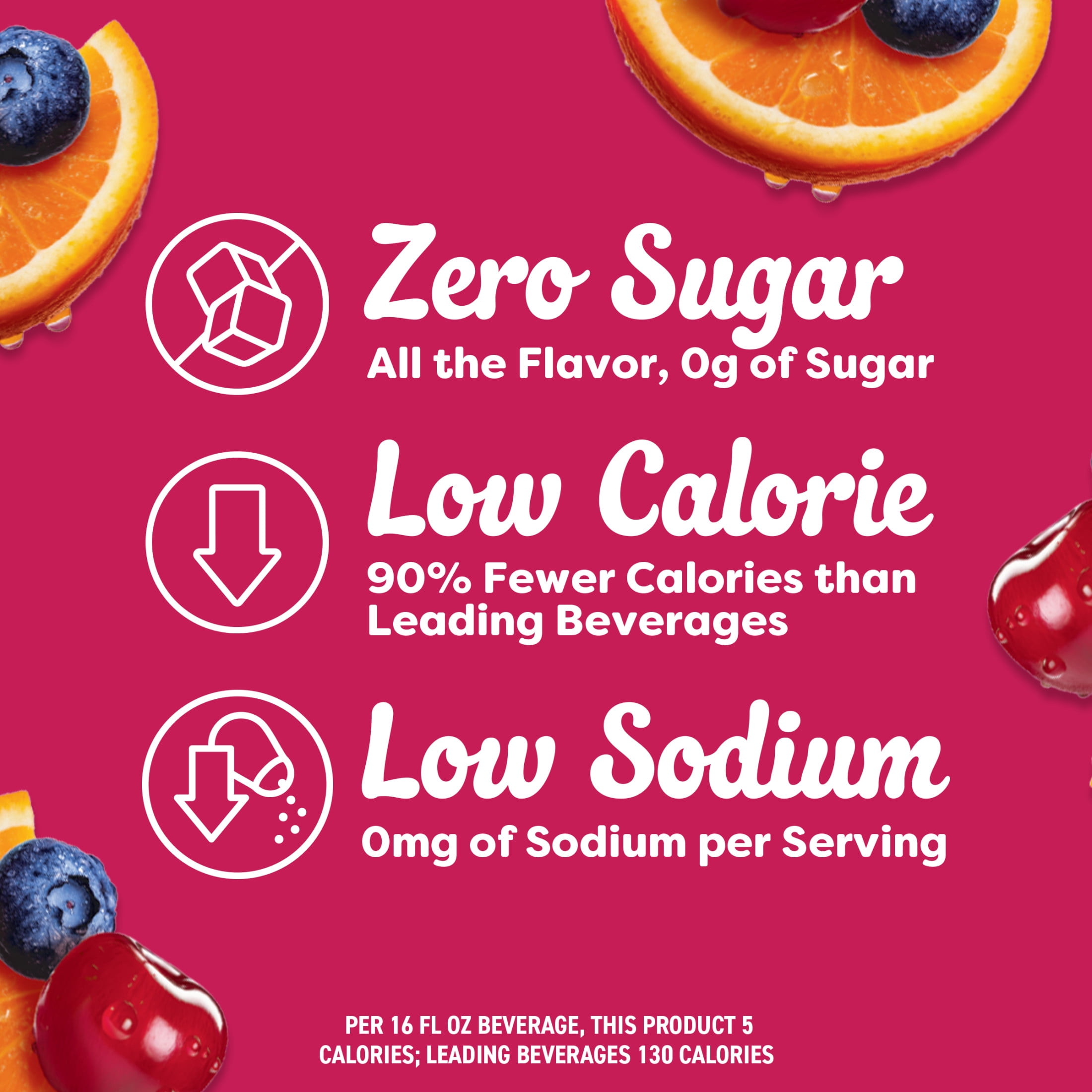 (4 pack) Crystal Light Drink Mix, 10 Packets, for Convenient On-the-Go Flavorful Hydration, Fruit Punch, artificial flavored, Zero Sugar, 0.9 oz