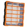 thumbnail image 4 of Organizador de cajones para guardar tornillos, tuercas y pernos, con compartimento, caja de herramientas para manualidades, álbumes de recortes y, 4 of 8