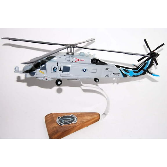 MH-60R, HSM-78 Blue Hawks 2014, 16" Mahogany Scale Model