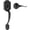 Matte Black, variant on Black Front Door Handle No Lock, Exterior Door Handles with Passage Lever, Entry Door Handle Reversible for Left & Right