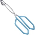 thumbnail image 1 of Pinzas de tijera de acero inoxidable, pinzas de cocina resistentes con mangos suaves (1, azules de 11") azules de 11", 1 of 5