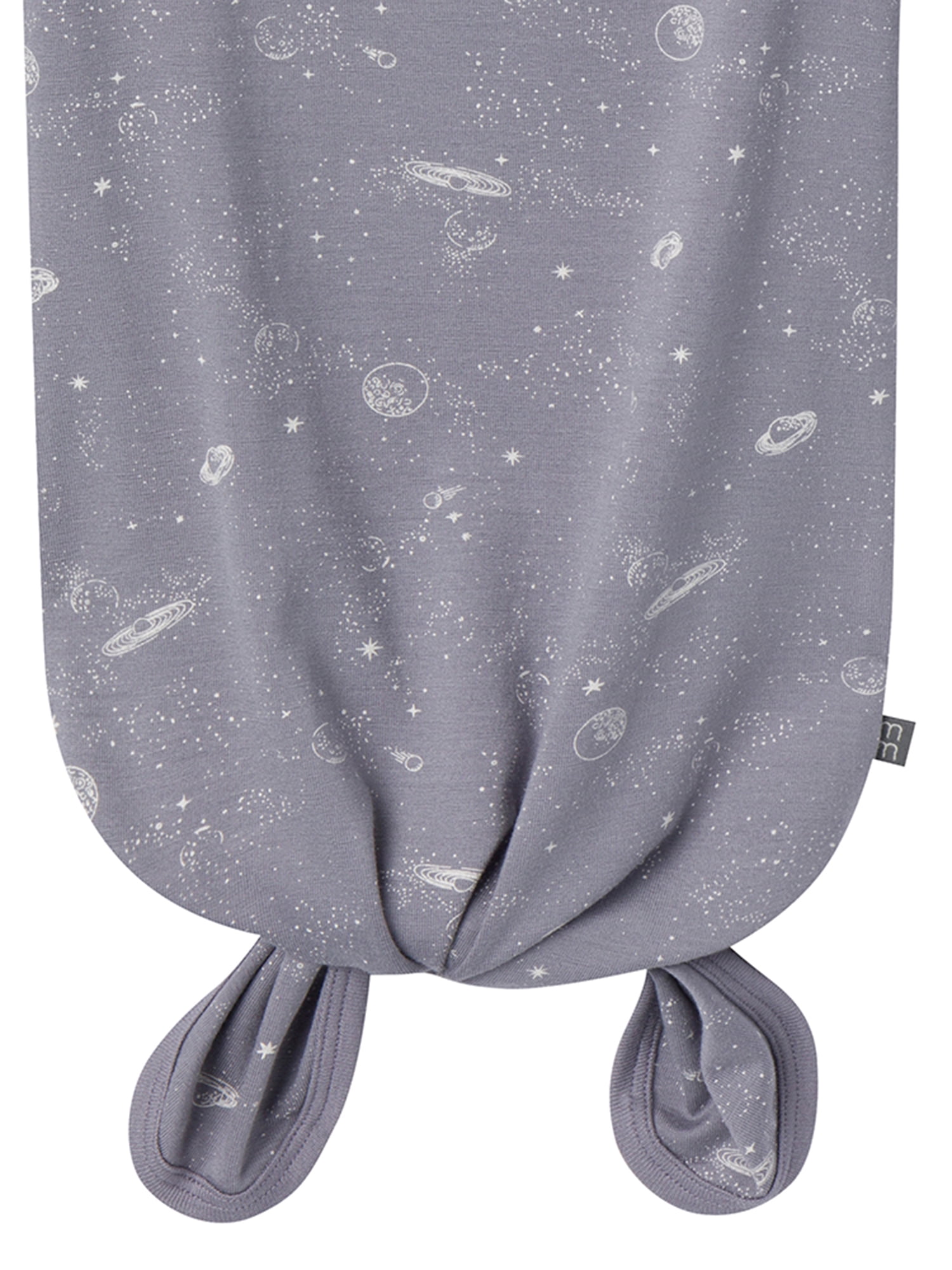 Modern Moments by Gerber Baby Neutral Viscose Knotted Gown With Mittens, 2-Pack, Newborn - 0/3 Months