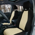 thumbnail image 3 of For 2017-2022 Honda CR-V LX | EX | EX-L FH Group Neoprene Custom Fit Car Seat Covers Water Resistant Front Set - Beige, 3 of 6