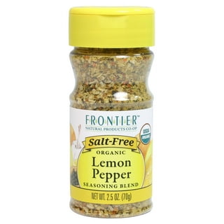 LEMON PEPPER BLEND - Low Sodium. The raw ingredients are: 50% Single-O –  Fennon's House of Spice