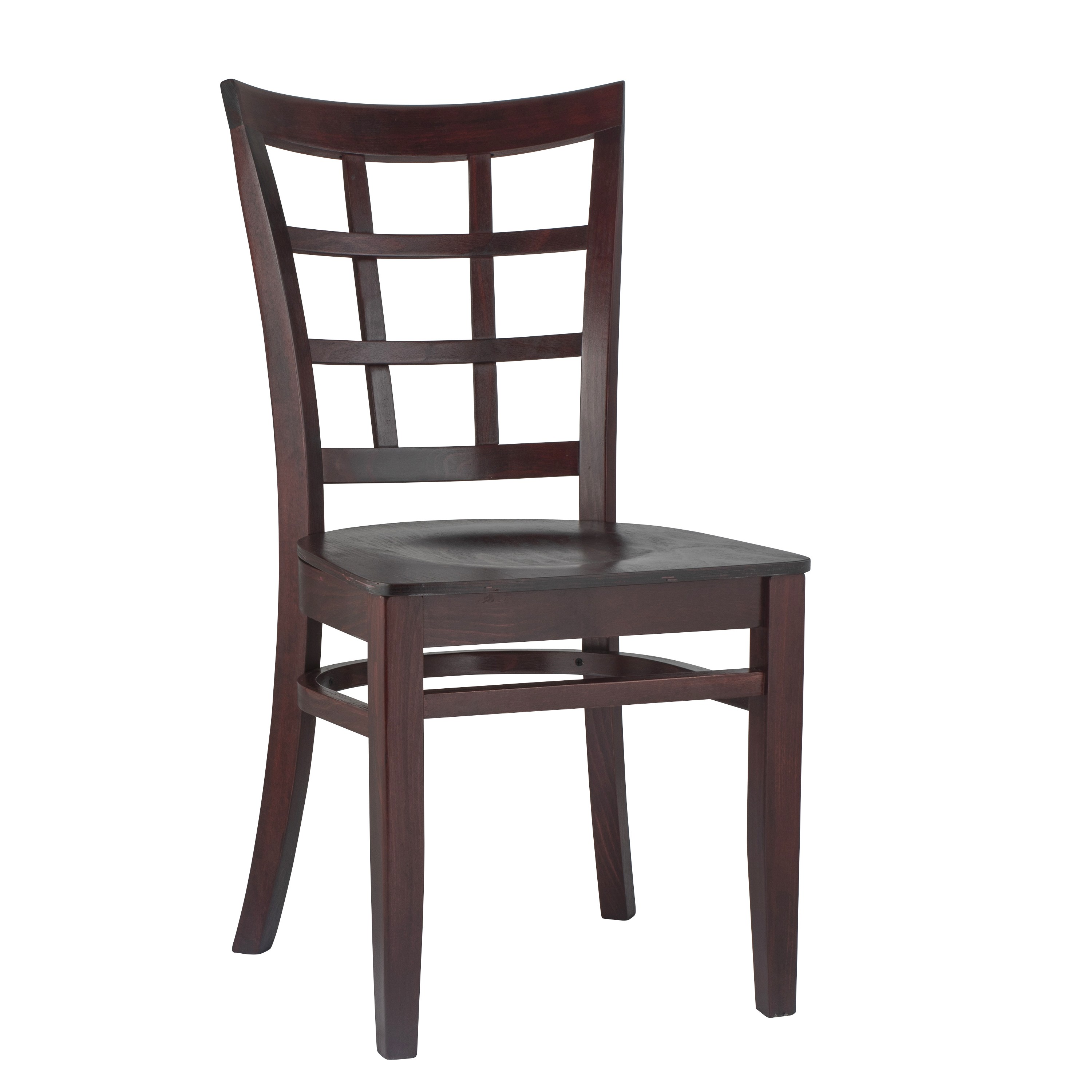 Beechwood Mountain LLC Window Pane Dining Chairs (Set of 2) Dark