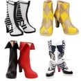 thumbnail image 2 of Botas y zapatos de Cosplay de DC Clown Joker, Harley Joke, High Birds Of Prey, para Halloween, carnaval, fiesta, disfraz, personalizable, 2 of 5