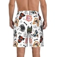 thumbnail image 3 of Kdxio Hip Hop Dog Pattern Mens Casual Shorts - Drawstring Summer Beach Sports Shorts for Men, 3 of 9