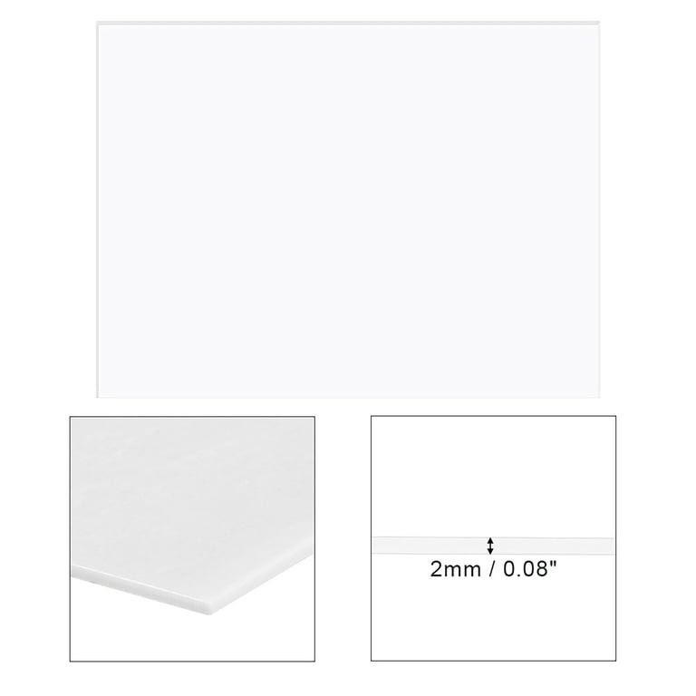 Bookmark Acrylic Blank - White & Clear - Skat Katz - Heat Transfer Vinyl &  Self Adhesive Vinyl Experts