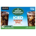 thumbnail image 2 of Green Mountain Coffee Brew Over Ice Pumpkin Spice, Keurig Single Serve K-Cup Pods, 10 Count, 2 of 3