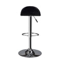 thumbnail image 3 of Poundex Tabouret de Bar Réglable en Hauteur 35 Pouces en Similicuir Noir (Ensemble de 2), 3 of 8