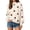 Khaki #166, variant on Women's Large Polka Dot Crewneck Sweatshirt Long Sleeve Casual Oversized Pullover Soft Relaxed Fit Fall Top