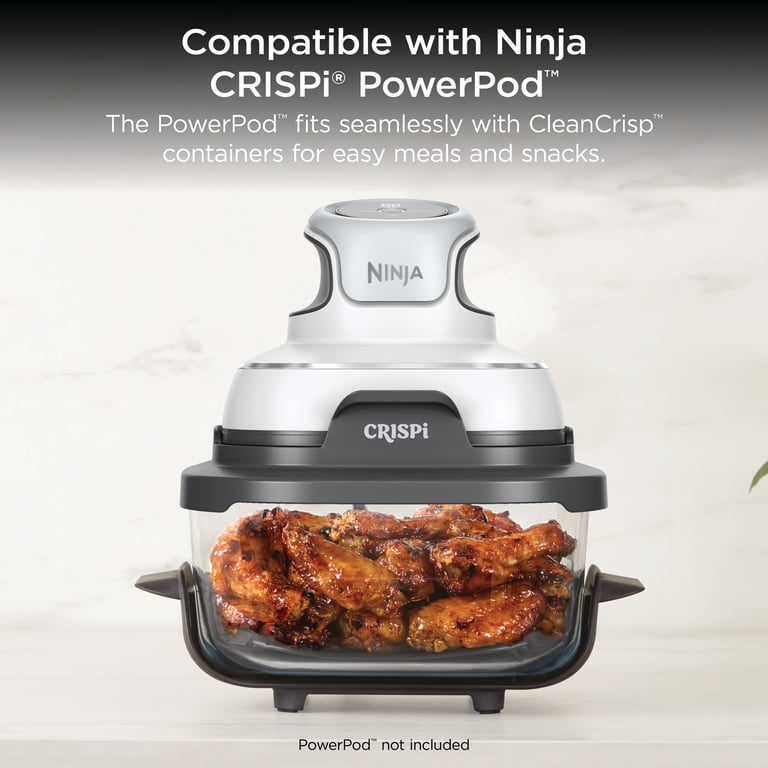 Ninja 4-Qt CleanCrisp Glassware Container, Compatible with Ninja