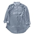 thumbnail image 7 of Long Sleeve Shirts for Women, Summer Chiffon Long Sleeve Sun Protection Blouse, Gray XL, 7 of 7