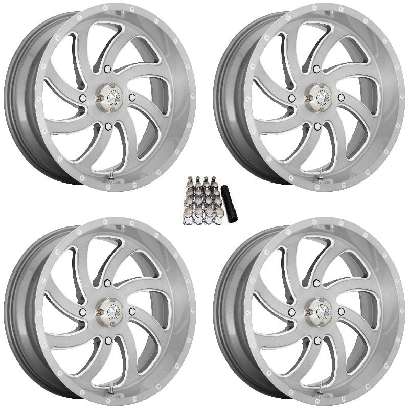 MSA M36 Switch UTV Wheels/Rims Titanium 22" Polaris RZR 1000 XP