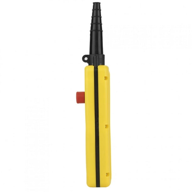 Controlador de elevación del polipasto, polipasto de cadena de grúa, interruptor de polipasto de empuje, interruptor de botón pulsador de polipasto, estética elegante