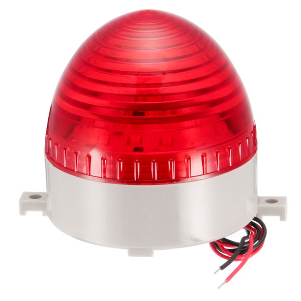 Warning Light Bulb Flashing Bright Industrial Alarm Lamp AC220V Red TB