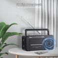 thumbnail image 2 of Reproductor de casetes y grabador de radio AM FM, convertidor MP3, 2 of 7