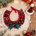 thumbnail image 5 of Christmas Pet Accessories, Festive Scarf and Hat Set for Dogs and Cats, Holiday Photo Props for Family Gatherings Parties and Home Celebration Decor, 5 of 7