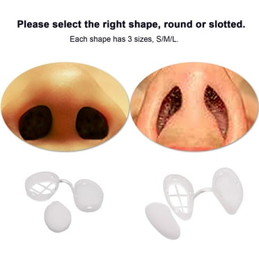 KOKOK Urethane 3-Ply Nose Filter Reusable Breathable Nasal Plugs Air Filteration For Dust, Pollution, Block Cold Air - Pack Of 3 (Medium), Transparent, For Unisex Adult