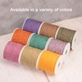 thumbnail image 4 of 2uds Nylon Rebordear Cordón 1,2mm x 40 Yardas Pulsera Anudar Cuerda, Mixto-Color N Unique Bargains cordón de abalorios, 4 of 5