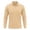 Khaki-140625aa, variant on Trgacdwlo Mens Polo Shirts Breathable Long Sleeve Work Shirts for Men Quick Dry Sun Protection Mens Golf Polo Shirt with Pocket Black L