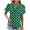 Green, variant on ZQUUVOU Women's Casual T-Shirt V-Neck Casual Short Sleeved Blouse Burgundy (S)