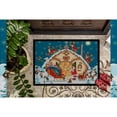thumbnail image 3 of Santa Claus Loading the Sleigh Door Mat, 3 of 4