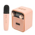 thumbnail image 4 of Mini máquina de Karaoke con Bluetooth, Altavoz Bluetooth portátil con sonido estéreo HiFi y micrófono para regalos de niños, 4 of 8