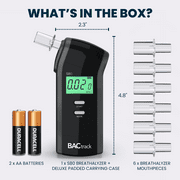 BACtrack S80 Breathalyzer | دقة من الدرجة المهنية | DOT & amp؛ وافق NHTSA | FDA 510 (k) Cleared | اختبار الكحول في التنفس المحمول للشخصية & أمبير ؛ الاستخدام المهني