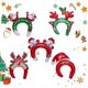 thumbnail image 4 of Globos para fiesta de Navidad 2024, Papá Noel, palo de golpe, diadema, banda para el cabello, globo de aluminio, decoraciones navideñas de Feliz Año Nuevo, 4 of 5
