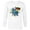 White, variant on Disney Stitch Angry and Easily Distracted - Long Sleeve T-Shirt for Men - Customized-White