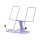 thumbnail image 5 of Soporte para libros de recetas portátil, plegable, ligero y ajustable de metal. Violeta, 5 of 9