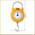 thumbnail image 4 of Birdeem 10Kg Portable Mechanical Scale Hanging/Fish/Crate/Kitchen Scale Hook Multipurpose Household Scale-Yellow, 4 of 10