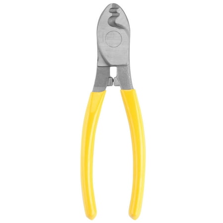 

Yellow Green Handle Wire Cable Cutting Plier Cutter Stripper