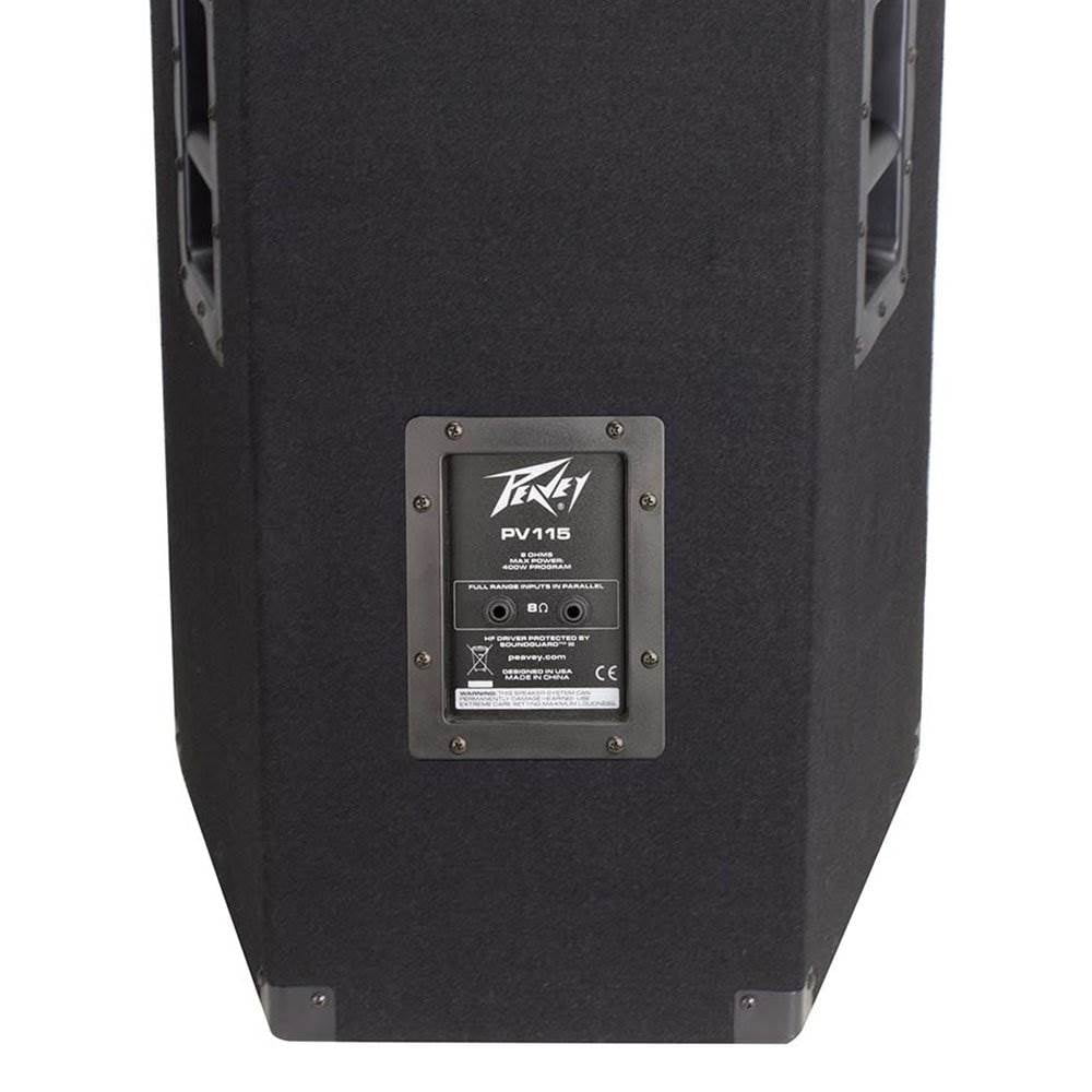 Pyle 6' Tripod Speaker Stand Peavey PV 115 15 2-Way Pro DJ Live Sound Speaker 
