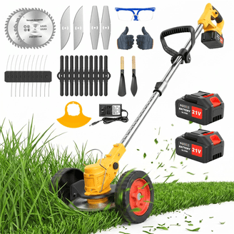 cordless hedge trimmer ridgid battery weed wacker