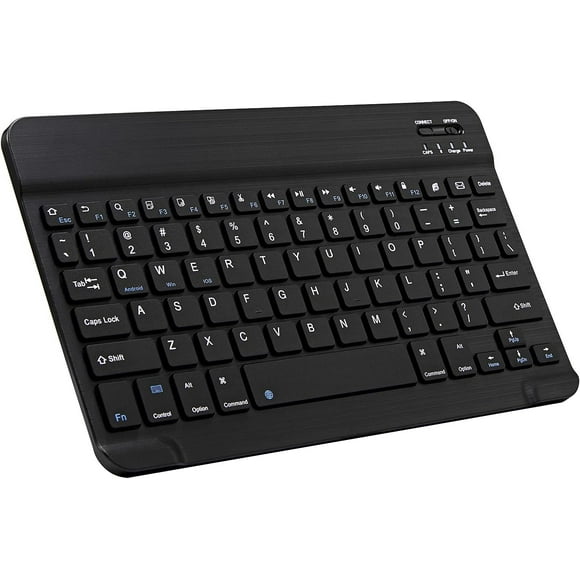 Zshan Bluetooth Keyboard, Ultra-Slim Rechargeable Wireless Bluetooth Keyboard for iOS, Android, Windows and Mac Compatible with iPad, iPad Pro, iPhone, Android Tablets, etc.