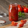 thumbnail image 3 of Bernardin Mason Jars, Regular Mouth, 1 L, 12 Count, 3 of 8