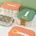 thumbnail image 6 of Food Storage Containers,Food Storage Containers Household Dumpling Storage Box Multi Layer Food Grade Quick Freezing Box, 6 of 8