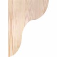 thumbnail image 3 of 5 1/2"W x 10"D x 14"H Carmel Smooth Corbel, Douglas Fir, 3 of 9