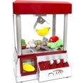 thumbnail image 1 of Electronic Arcade Claw Machine Mini Candy Prize Dispenser Game With Sound, 1 of 5