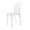 Fully Assembled, variant on Efavormart Pack of 1 | Clear Transparent Banquet Ghost Chair Armless Stacking Accent Chair with Oval Back Acrylic, invisible Plastic Construction, Unique Style